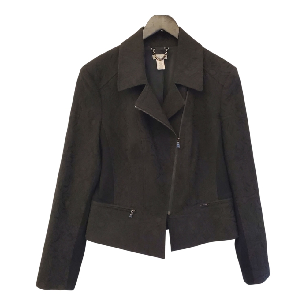 Cache Moto Jacket Women’s size 14 Black